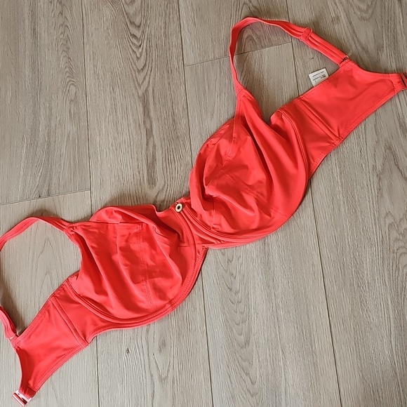 Freya Red Bikini Top, 38GG - Picture 1 of 11